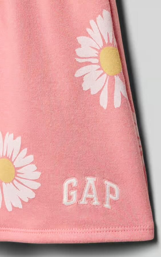 GAP Sweatrok met elastische band en gestikt logo
