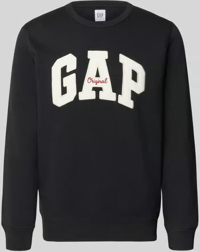 GAP Sweatshirt met logo en ronde hals - Foto 2
