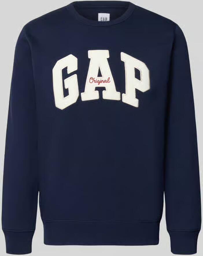 GAP Sweatshirt met logo en ronde hals - Foto 2