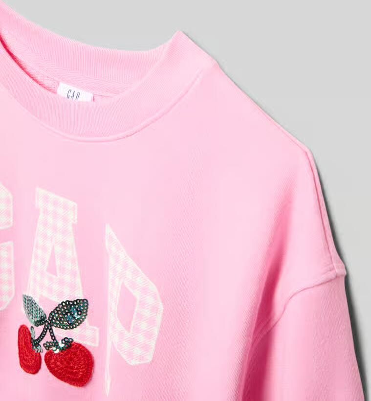 GAP sweatshirt met motiefstitching