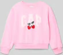 GAP sweatshirt met motiefstitching
