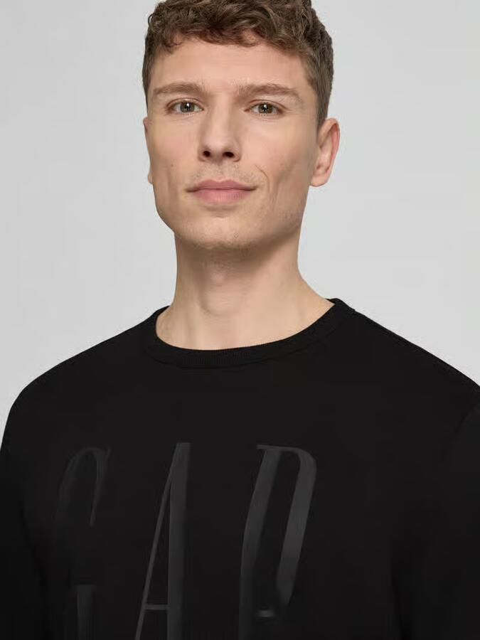 GAP Sweatshirt met ronde hals en logo