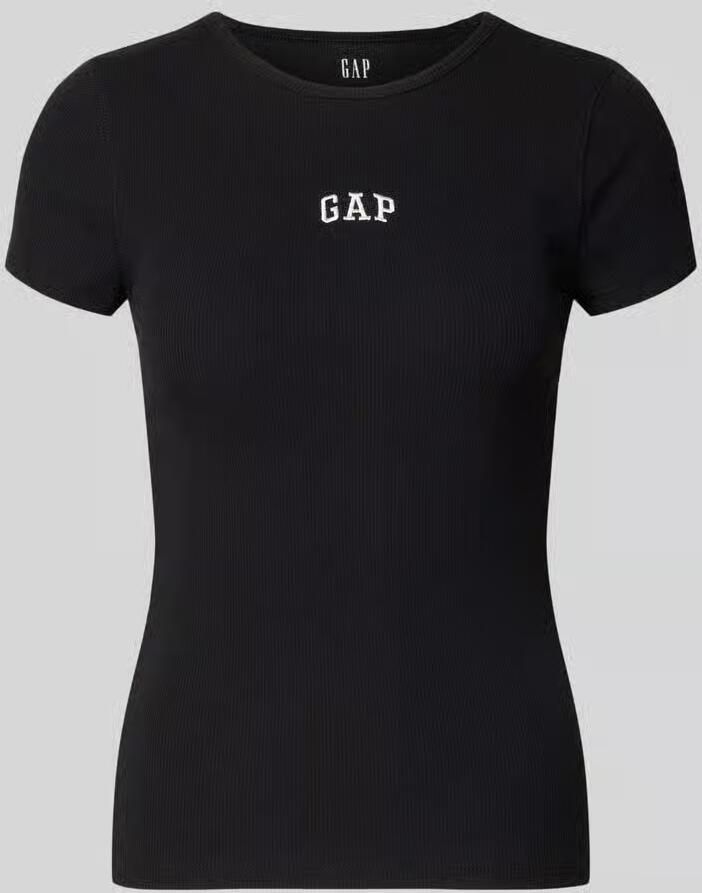 GAP T-shirt in riblook met logo - Foto 2