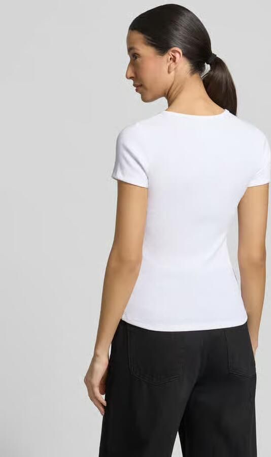 GAP T-shirt in riblook met logo