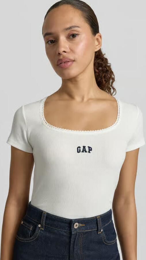 GAP t-shirt met gestikt logo