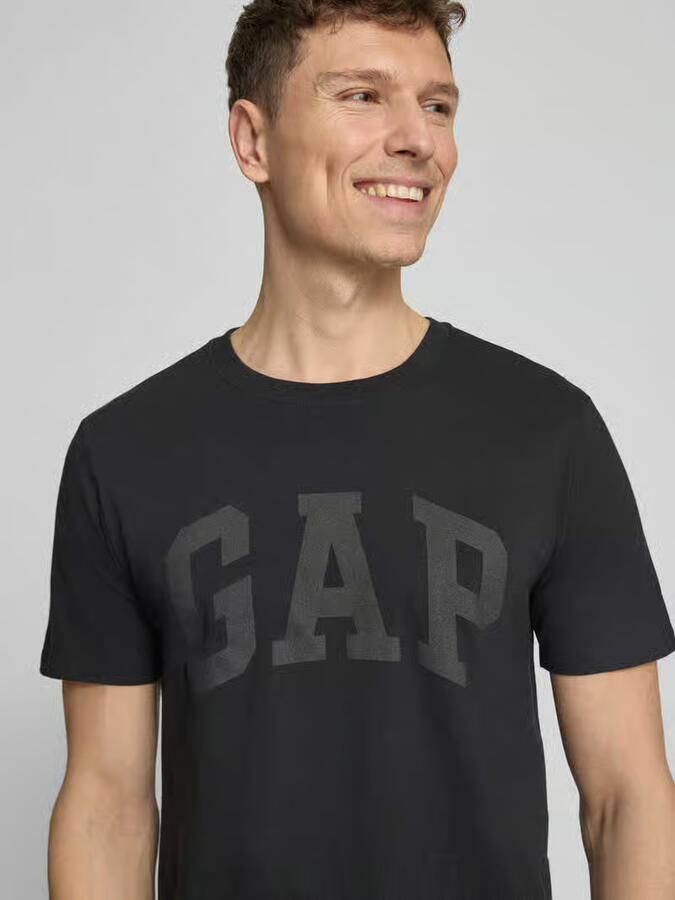 GAP T-shirt met logo en ronde hals