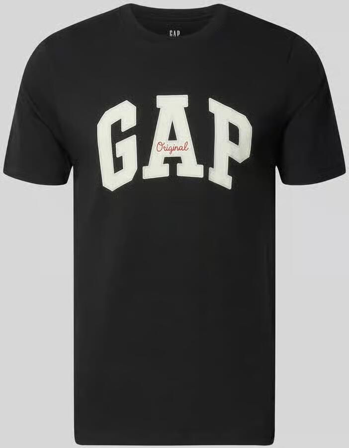 GAP T-shirt met logo en ronde hals - Foto 2