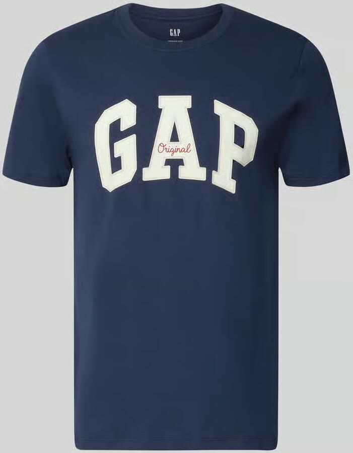 GAP T-shirt met logo en ronde hals - Foto 2