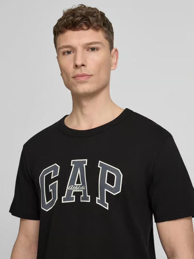 GAP T-shirt met logo en ronde hals