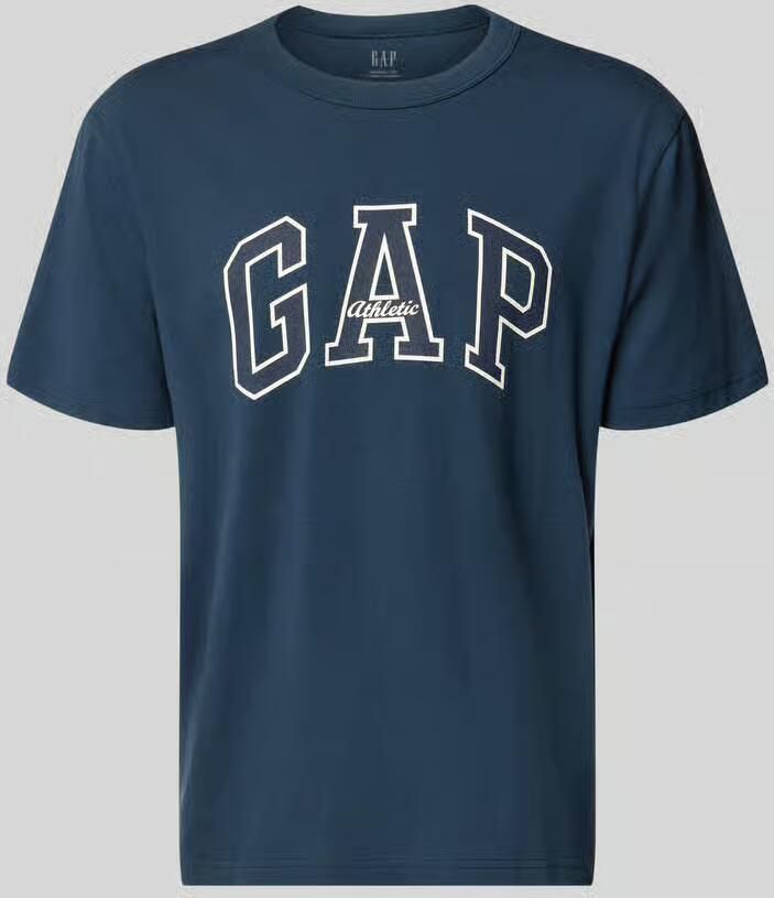 GAP T-shirt met logo en ronde hals - Foto 2