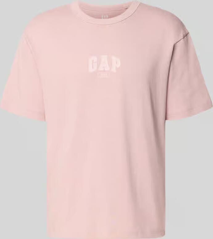 GAP T-shirt met logo en ronde hals - Foto 2