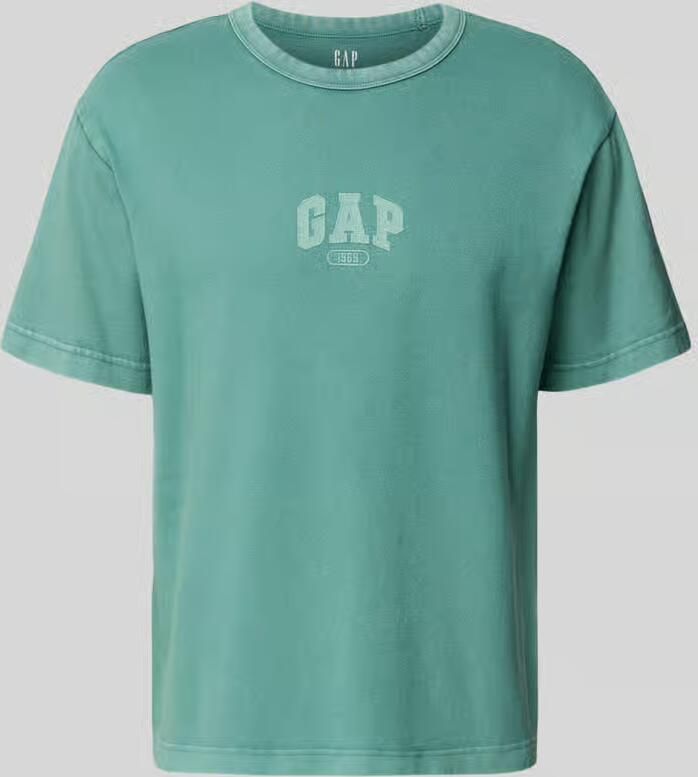 GAP T-shirt met logo en ronde hals - Foto 2