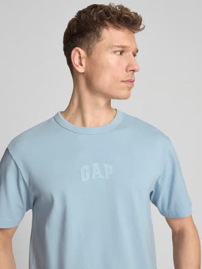 GAP T-shirt met logo en ronde hals