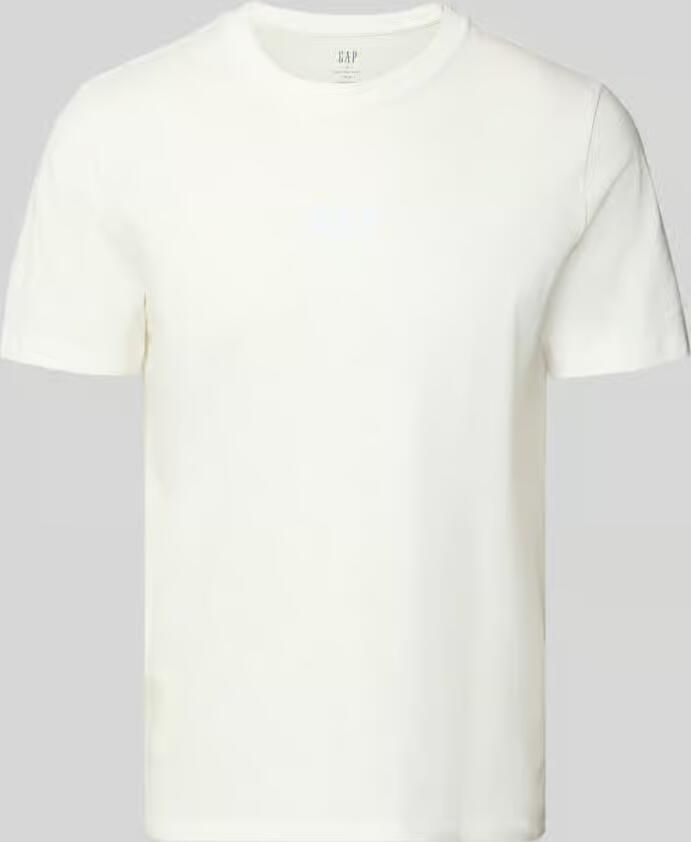 GAP T-shirt met ronde hals en labelstitching - Foto 2