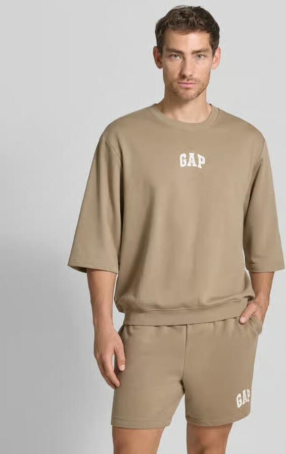 GAP T-shirt met ronde hals en logoprint - Foto 3