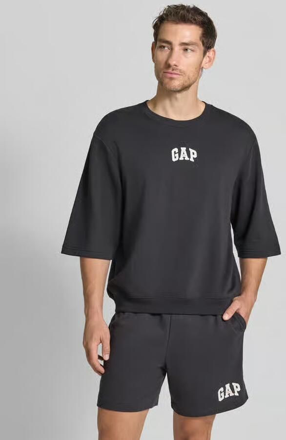 GAP T-shirt met ronde hals en logoprint - Foto 2