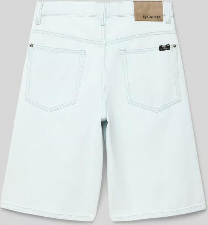 Garcia Bermuda in 5-pocketmodel met labeldetails