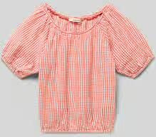 Garcia Blouse met elastische zoom