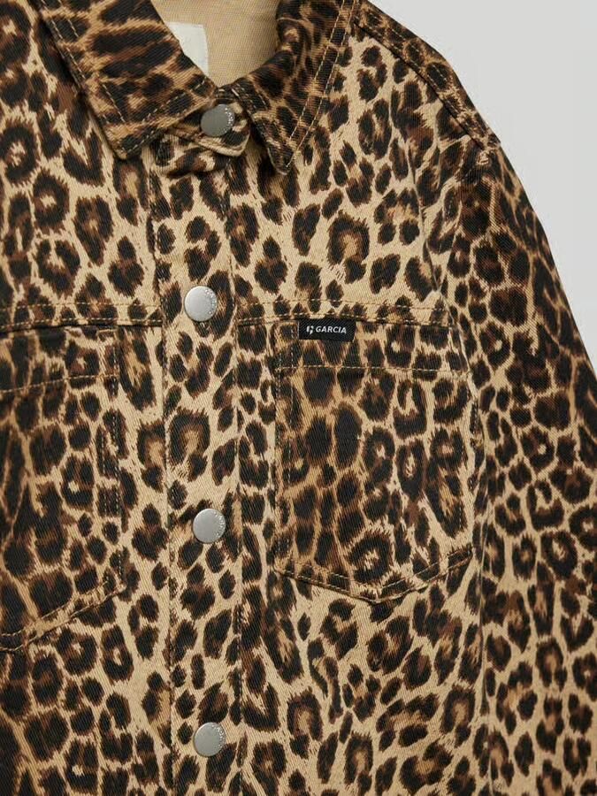 Garcia Jeansjack met platte kraag - Foto 3