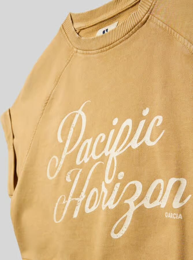 Garcia Kort t-shirt met state tprint - Foto 4