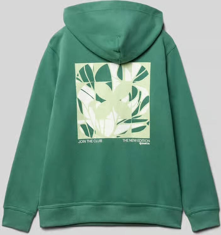 Garcia Regular fit hoodie met logopatch - Foto 4