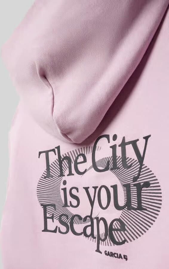 Garcia regular fit hoodie met logoprint
