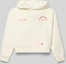 Garcia regular fit hoodie met motiefstitching - Foto 5