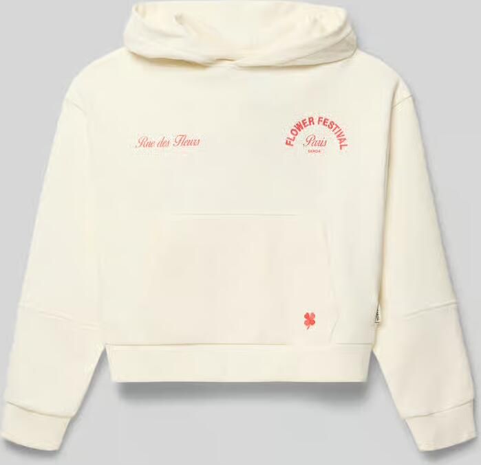 Garcia regular fit hoodie met motiefstitching - Foto 6