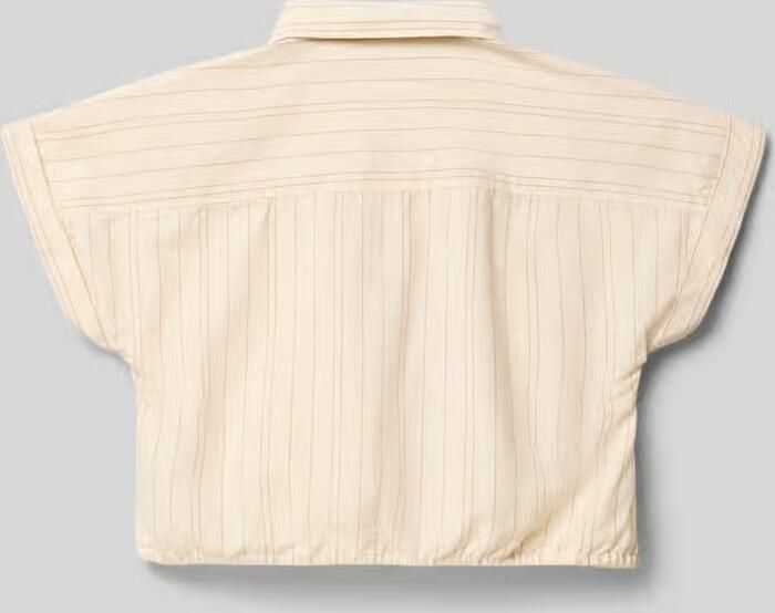 Garcia regular fit overhemdblouse met sierknopen