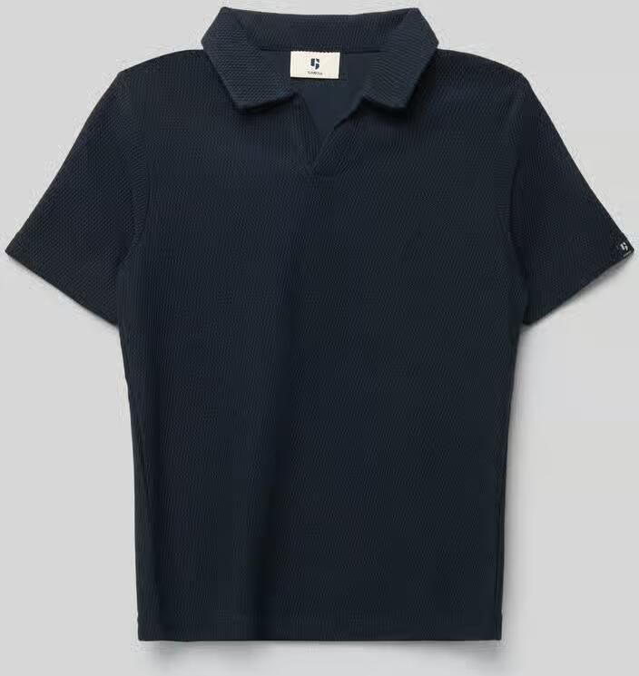 Garcia regular fit poloshirt met structuurpatroon - Foto 2