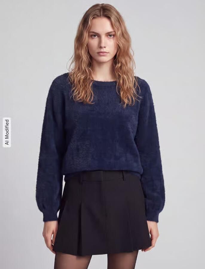 Garcia Regular fit pullover met viscose - Foto 3
