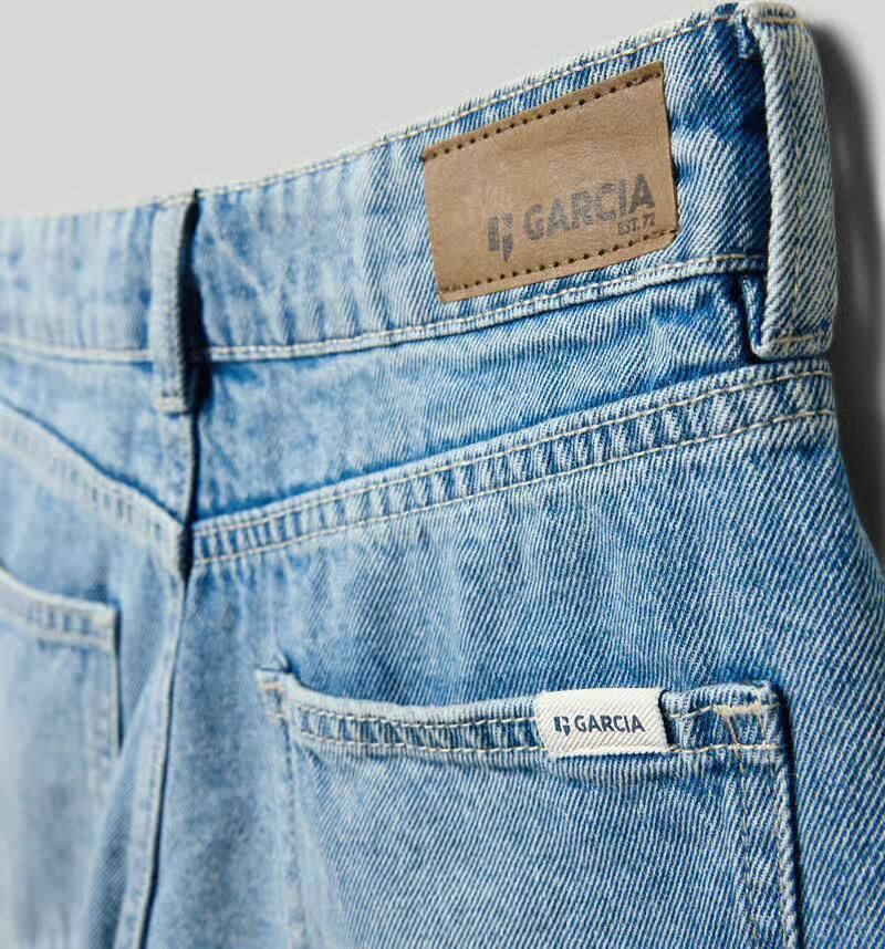 Garcia denim relaxed short medium blue denim - Foto 3