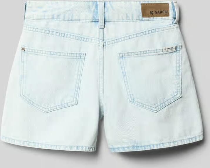 Garcia denim relaxed short light blue denim - Foto 5