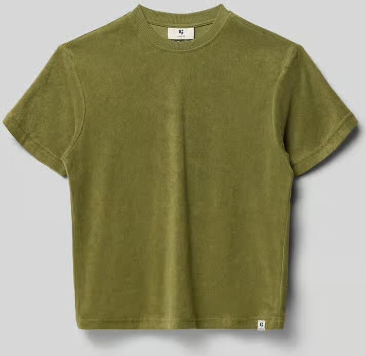 Garcia regular fit T-shirt met logodetail - Foto 3