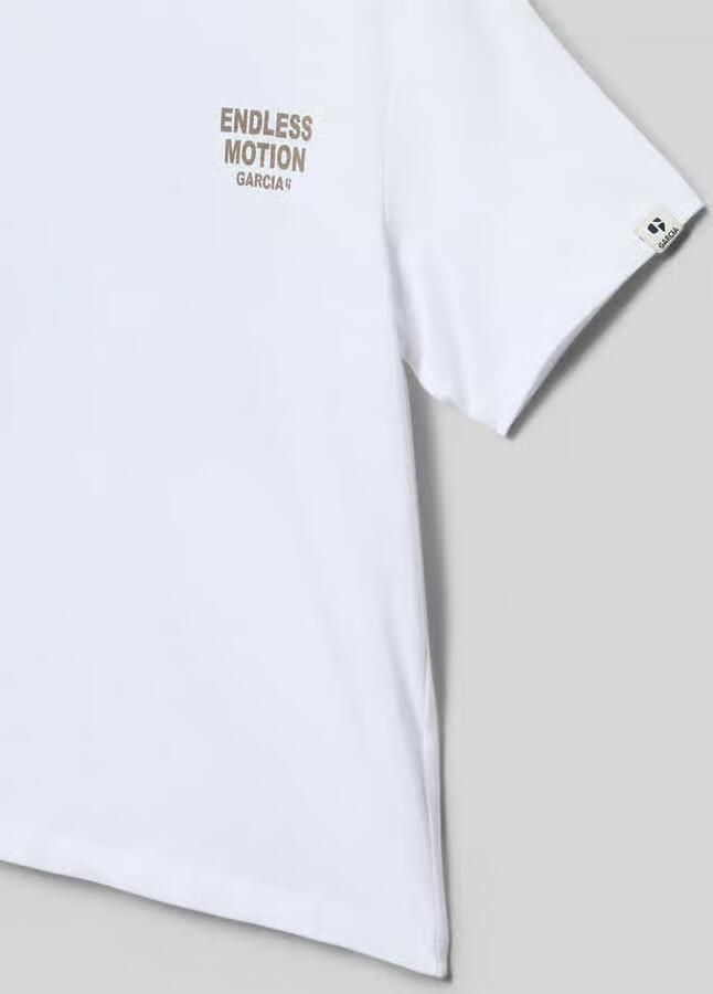 Garcia regular fit T-shirt met statementprint - Foto 3