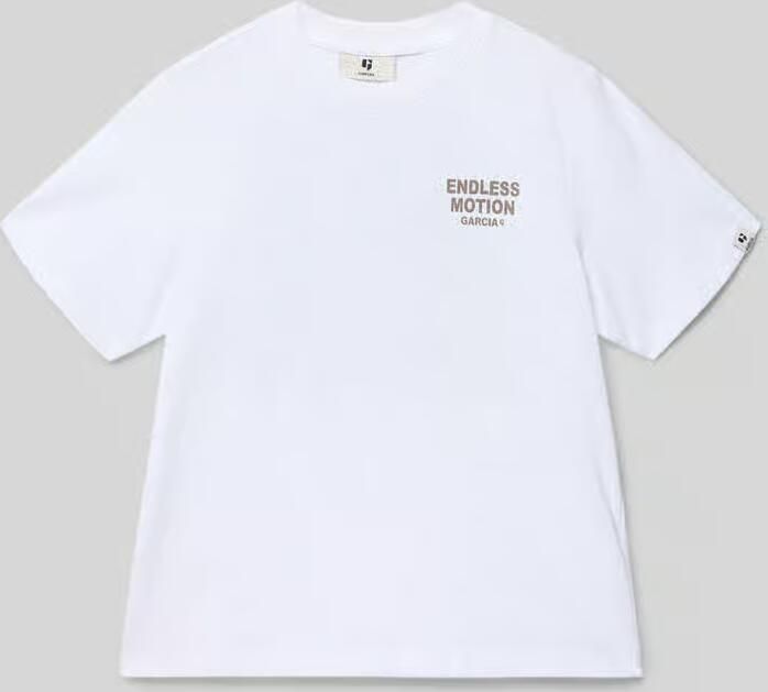 Garcia regular fit T-shirt met statementprint - Foto 4