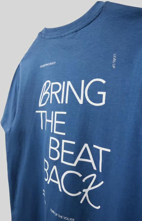 Garcia regular fit T-shirt met state tprint