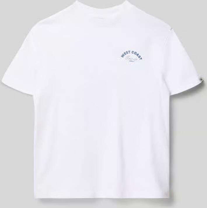 Garcia regular fit T-shirt met state tprint - Foto 2