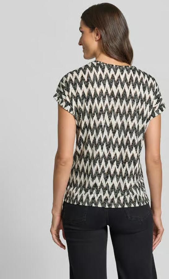 Garcia Regular fit T-shirt met viscose - Foto 5