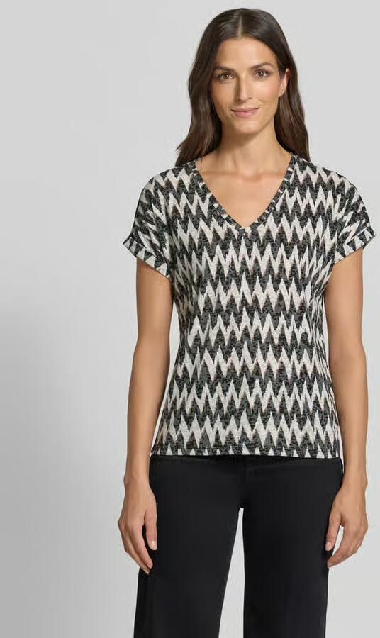 Garcia Regular fit T-shirt met viscose - Foto 6