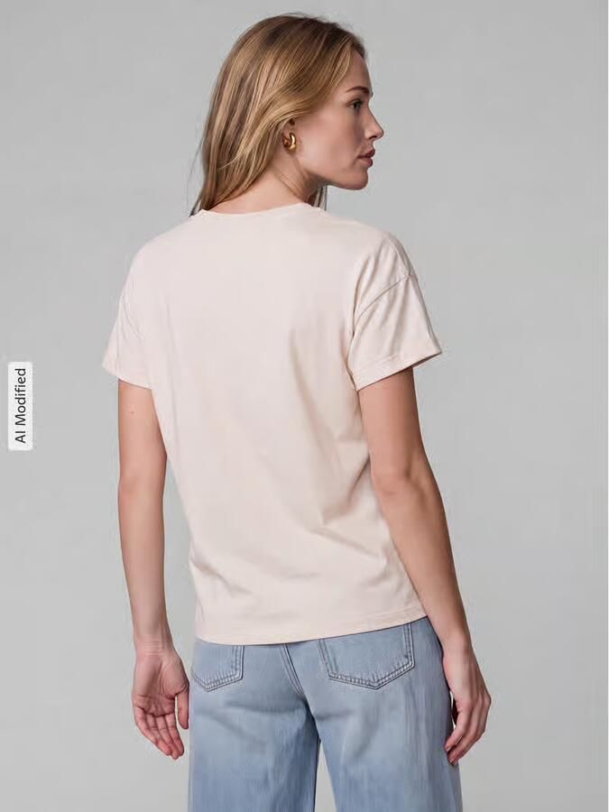 Garcia Regular fit t-shirt van puur katoen - Foto 2