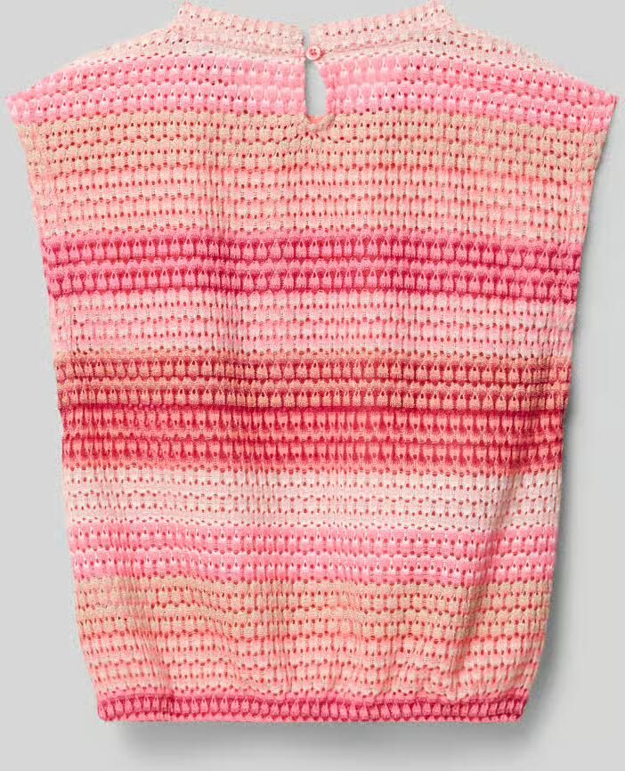 Garcia regular fit top in brei-look