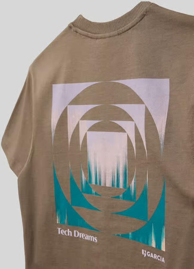 Garcia relaxed fit T-shirt met logoprint - Foto 4