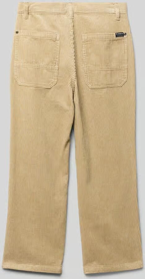 Garcia Ribcordbroek met Franse steekzakken