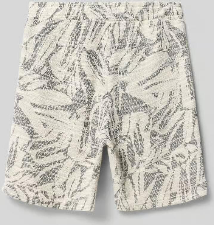 Garcia Shorts in all-over look met steekzakken - Foto 4
