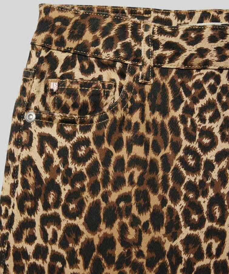 Garcia Skort in wikkellook met labeldetail