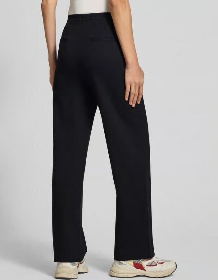 Garcia straight fit broek met persplooi - Foto 2