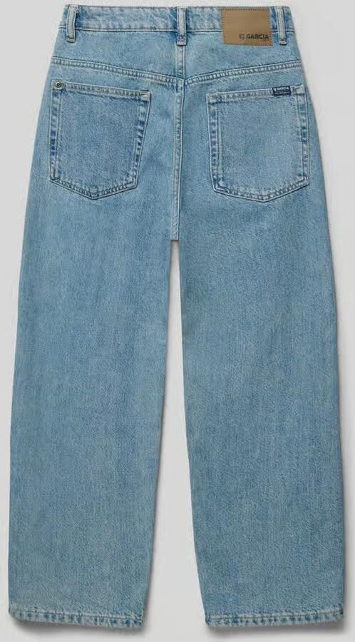 Garcia Straight Fit Jeans met labeldetail - Foto 4