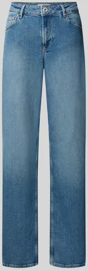 Garcia straight fit jeans van katoenmix model 'Celia'