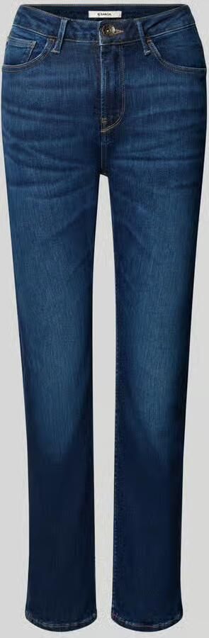 Garcia straight fit jeans van katoenmix model 'Celia'